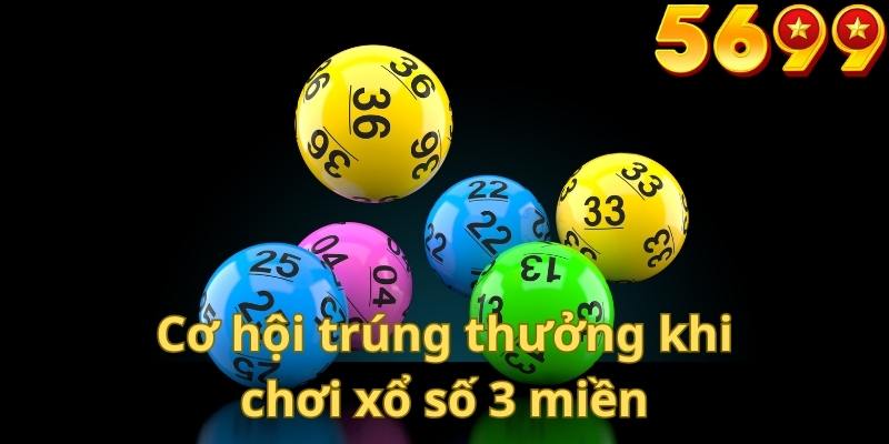 Cơ hội trúng thưởng và rủi ro khi chơi xổ số 3 miền